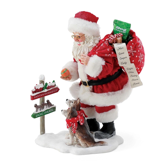 Possible Dreams Santa | Dog Park 6010220 | DBC Collectibles