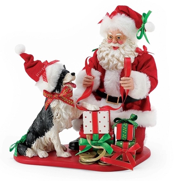 Possible Dreams Santa | Lending a Paw  6010224| DBC Collectibles