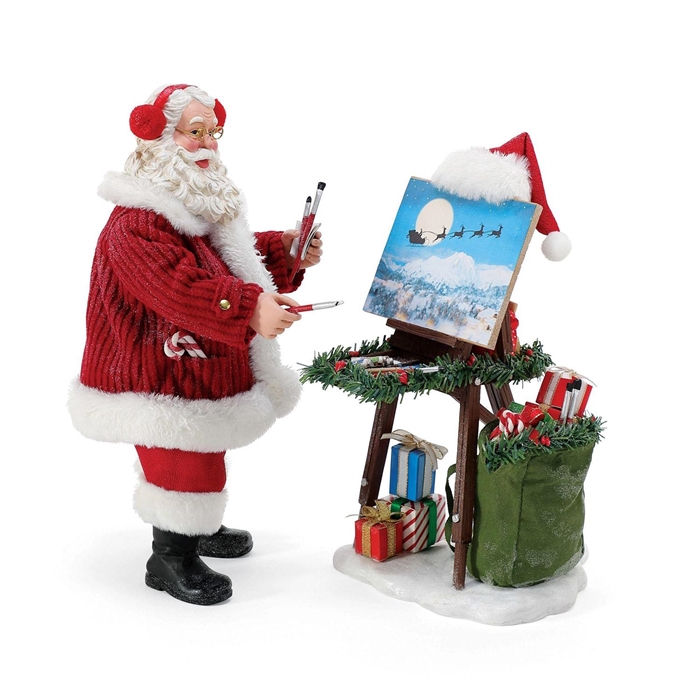 Possible Dreams Santa | Plein Air Artist 6010237| DBC Collectibles