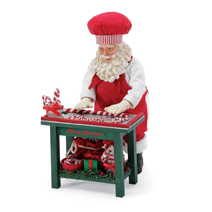 Possible Dreams Santa | Candy Cane Maker 6010684 | DBC Collectibles