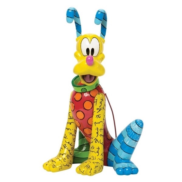 Disney by Romero Britto - Pluto Figurine