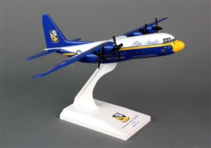 SkyMarks Airplane Model - US Navy Blue Angels C-130 1/150