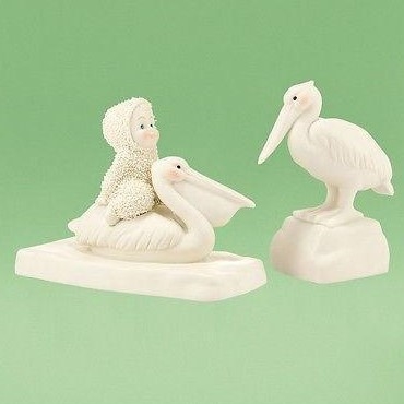 Snow Babies - A Pair Of Pelicans