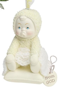 Snow Babies - From God - Ornament