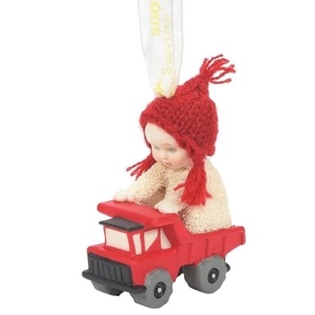 Snow Babies - Christmas Truckin - Ornament