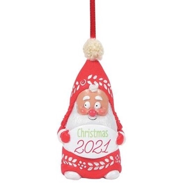 Snowpinions - 2021 SnowGnome Dated Ornament