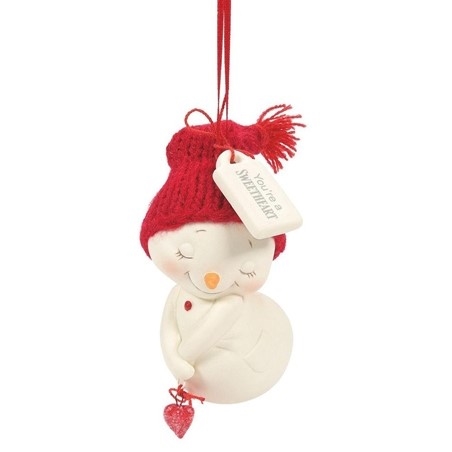 Snowpinions | You're A Sweetheart Christmas Ornament 6009984 | DBC Collectibles