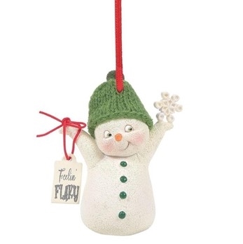 Snowpinions | Feeling Flakey Christmas Ornament 6010022 | DBC Collectibles