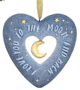 Take Heart - Love You To The Moon And Back - Ornament