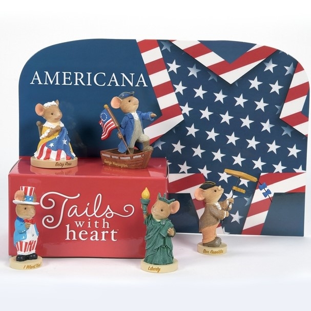 Tails With Heart  - Americana Display