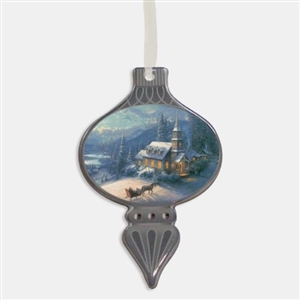 Thomas Kinkade - Sunday Evening Ornament