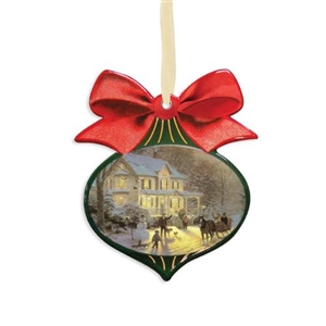 Thomas Kinkade - Home For The Holidays Ornament