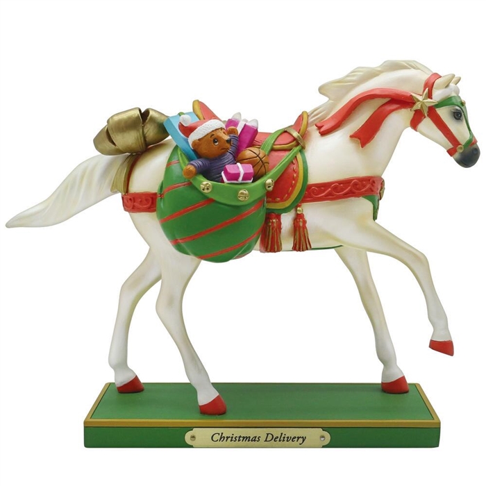 Trail of Painted Ponies - Christmas Delivery Figurine
