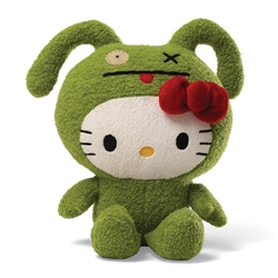 Hello Kitty Uglydoll OX Plush