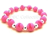 Pink Ribbon Classic Silverball Bracelet