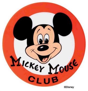 Mickey Mouse Club Logo Plaque