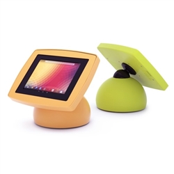 Sphere is a secure, fun and inviting tablet POS stand and kiosk enclosure. You can use the compact, yet inviting, design of the Sphere to enhance your kiosks.