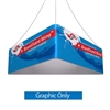 8ft x 24in Blimp Trio Hanging Banners Single-Sided Print (Graphic Only) | Trade Show Hanging Sign - Hanging Banner Exhibit Display