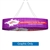 10ft x 36in Blimp Ellipse Hanging Tension Fabric Banner with Printed Bottom | Trade Show Booth Ceiling Hanging Sign