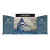 20ft Marlin C Waveline Media Display | Double-Sided Tension Fabric Booth