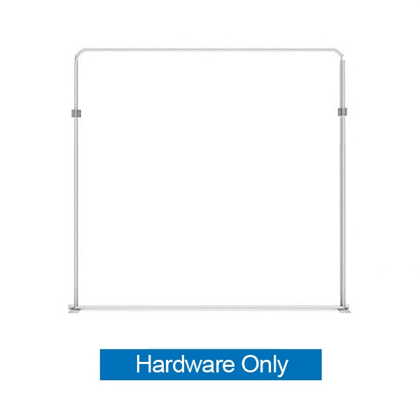 89in x 89in Panel G Waveline Media Frame | Backwall Hardware Only