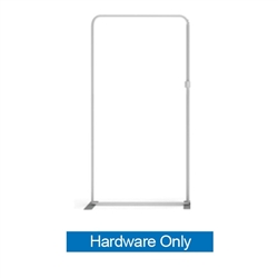 41in x 129in Panel H Waveline Media Frame | Backwall Hardware Only