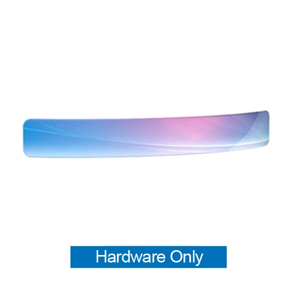 Curved Header for WaveLine Media Displays | Hardware Only