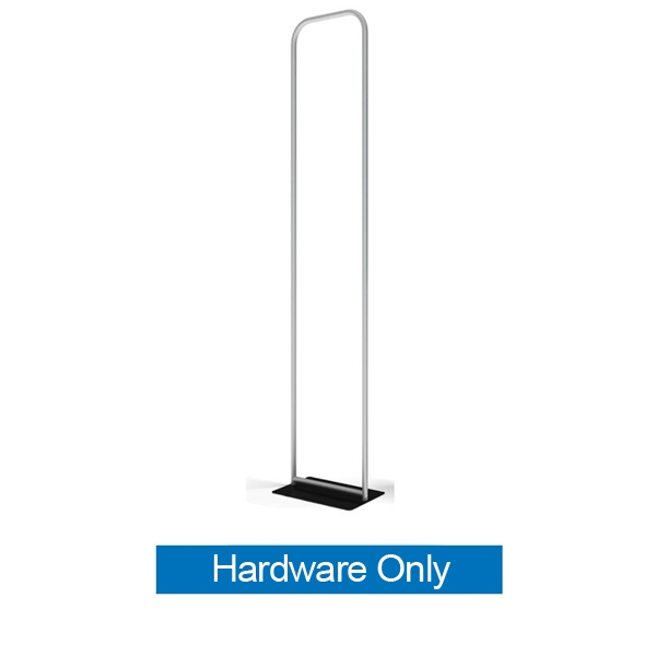 24in x 89in Waveline Tension Fabric Banner Stand | Hardware Only