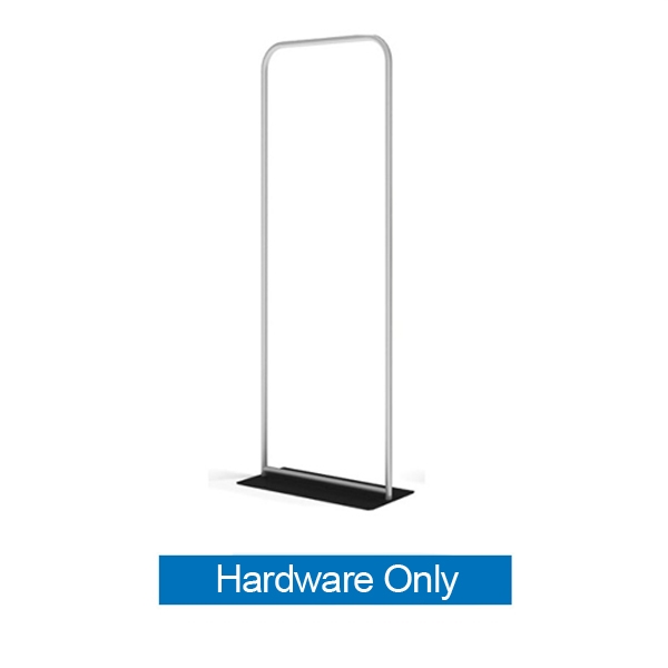 36in x 60in Waveline Tension Fabric Banner Stand | Hardware Only