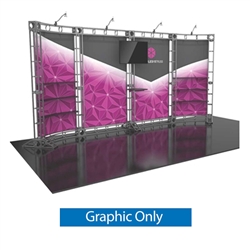 20ft Hercules 15 Orbital Express Truss Replacement Rollable Graphics Only. It is the next generation in dynamic trade show structure. Modular and portable display truss for stage systems, trade show exhibit stands, displays and back wall booths