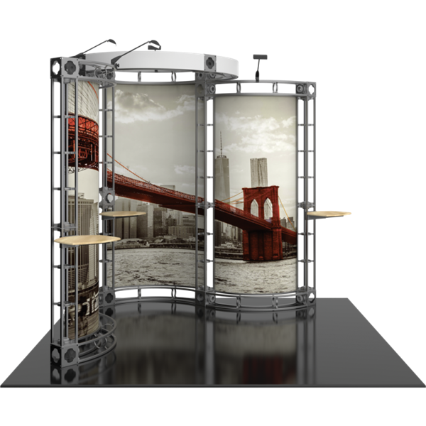 10ft x 10ft Cygnus-2 Orbital Express Trade Show Truss Display Hardware Only. Orbital Truss Express will give your next trade show the amazing look of a fully custom designed exhibit. Truss is the next generation in dynamic trade show displays