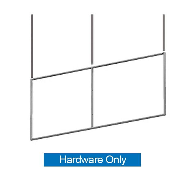 12ft x 3ft Flat Panel Formulate Master Hanging Trade Show Sign | Display Hardware Only