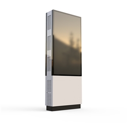 55in PDG Double Sided Outdoor Kiosk