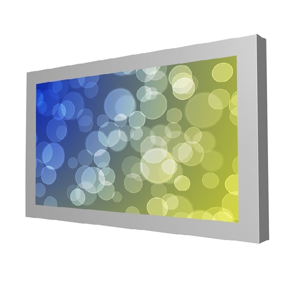 55" fully customizable digital signage enclosure by Peerless.  Create a custom digital kiosk by choosing this elegant enclosure, a commercial grade monitor of your choice and any media player or computer that suits your needs. This flexibility also ensure