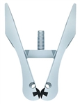 Visual Merchandising Silver Clamps with Male 1/4-20 Thread sign holders - Find the largest selection of testrite clamp sign holder on sale.