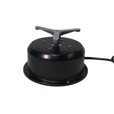 This rotating display turntable ships in one day and is ready to use out of the box.  Comes standard with clockwise rotation at 2 RPM and 50 lb Capacity. Get your display noticed with motion!