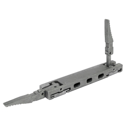 Resort Tool Free Center/Split Connector. Upgrade your Vail Resort Extrusion SEG aluminum frame with tool free corners that simply slide into place and hold.