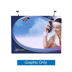 10ft OneFabric Straight Popup Display Replacement Graphic