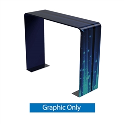 10ft x 8ft x 2ft Square Double-Sided Arch Display (Graphic Only) give you the ability to turn your show space into a captivating exhibit! Easily create and define a stunning entryway, focal point or stage set at your next tradeshow or event