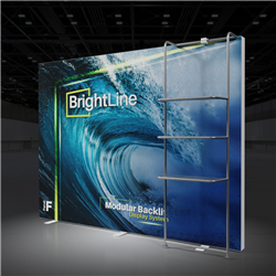 10ft x 8ft BrightLine Light Box Kit F-Waterfall | Single-Sided