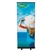 31.5in Economy Retractor Banner Stand with Vinyl Print Black the most economical retractor on the market. Its lighter duty mechanism makes it appropriate for temporary displays or for advertising seasonal specials.