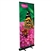 33.5in Economy Retractor Banner Stand with Vinyl Print Silver the most economical retractor on the market. Its lighter duty mechanism makes it appropriate for temporary displays or for advertising seasonal specials.