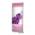 33.5in Economy Retractor Banner Stand with Fabric Print Silver the most economical retractor on the market. Its lighter duty mechanism makes it appropriate for temporary displays or for advertising seasonal specials.