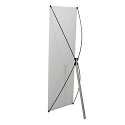 31.5in x 70in Euro-X1 Banner Display Kit with Banner allows your customers to quickly set up their graphics. Simply unfold the Euro-X Banner Display Hardware and attach a grommeted graphic. Allows for an upscale wood look for a lower cost.