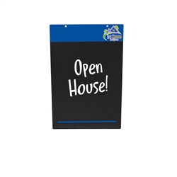 20in x 30in Swing A-frame Imprinted Chalkboard (Double-Sided). Attract business with this motion-filled, eye-catching swinging A-frame.