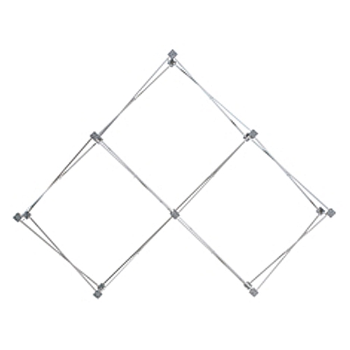 7ft Deluxe Geometrix 3 qd Pyramid Exhibit Frame Kit is one of the more unique product offerings at xyzDisplays.com but has been a huge hit with our customers! The Geometrix series offers many of the features the exhibitors look for in a high