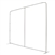 10ft x 90in EuroFit Wall Floor Tension Fabric Display Hardware Only. These double-sided backdrops weighs 75% less than a standard pop-up display. Tension fabric displays are easily transported, and are known for their easy assembly, light weight and affor