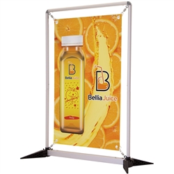 3ft x 4ft FrameWorx Tabletop Display Single-Sided (Graphic & Hardware). 
The smaller version of our popular FrameWorx display is designed for use on tabletops and countertops.