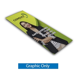 2ft x 5ft Side Snap Double-Sided Banner (Graphic Only)This graphic banner is designed for use with the Side Snap Banner Display