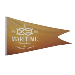 3ft x 5ft Polyester Pennant Single-Sided Flag